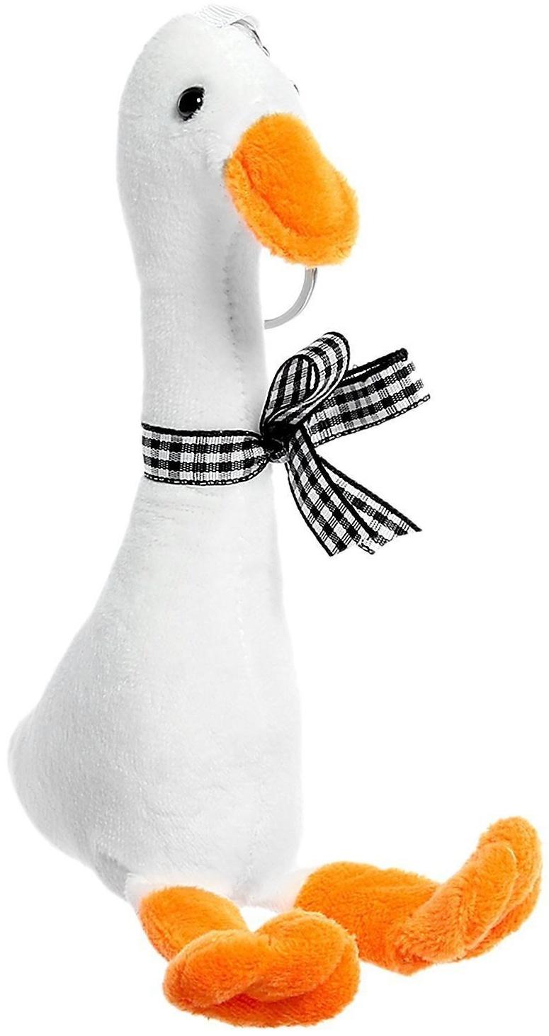 Мягкая игрушка «Гусёнок», на брелоке, цвета МИКС