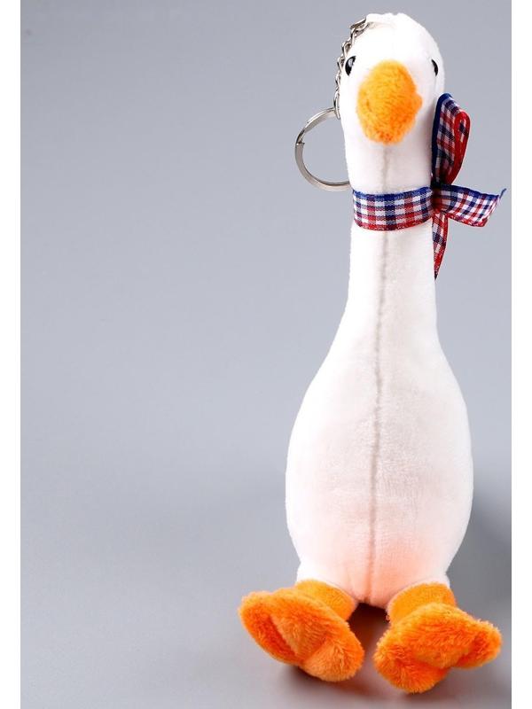 Мягкая игрушка «Гусёнок», на брелоке, цвета МИКС