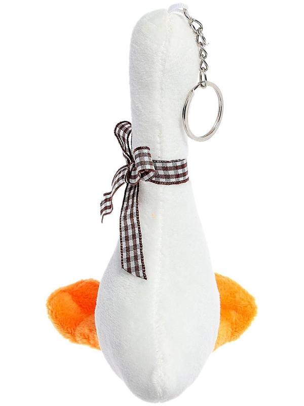 Мягкая игрушка «Гусёнок», на брелоке, цвета МИКС