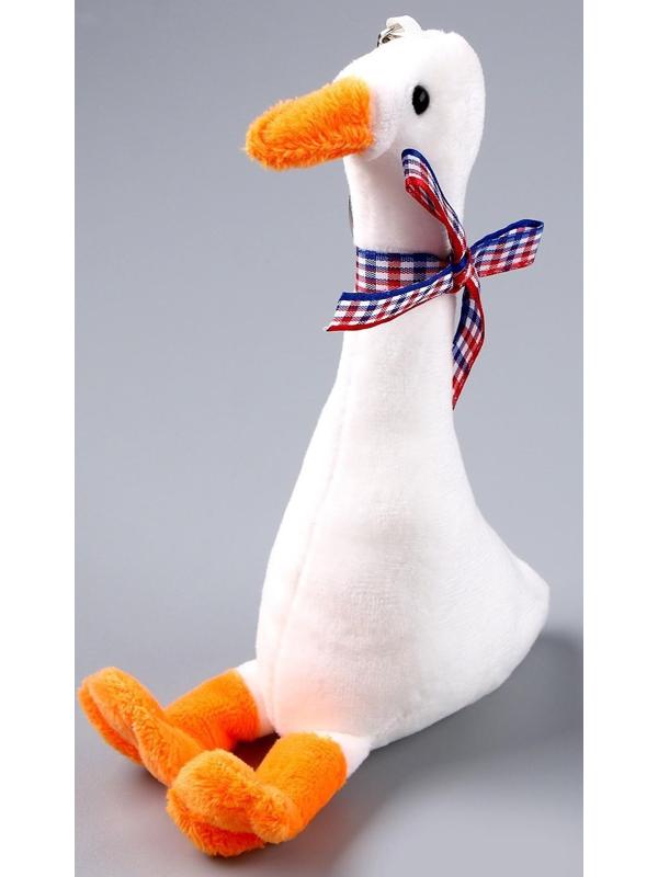 Мягкая игрушка «Гусёнок», на брелоке, цвета МИКС