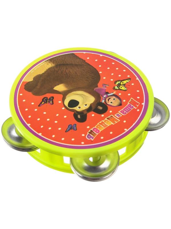 Музыкальная игрушка «Бубен: Маша и Медведь»