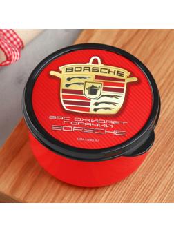 Ланч - бокс круглый «Что-то на богатом», 300 мл