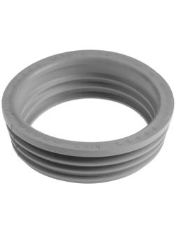 Манжета переходная MasterProf ИС.131765, d=124х110 мм, для канализационных труб, ТЭП, серая