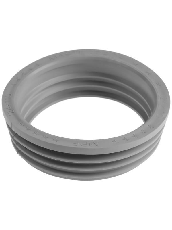 Манжета переходная MasterProf ИС.131765, d=124х110 мм, для канализационных труб, ТЭП, серая