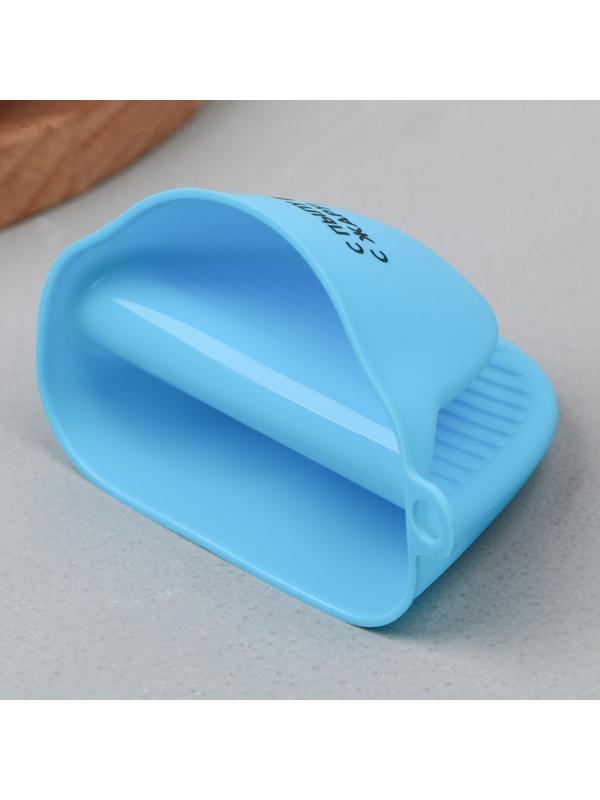 Прихватка для горячего «Лучшая хозяйка», силикон, 11 х 8.3 см, цвет голубой