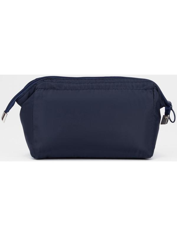 Косметичка на молнии, цвет синий