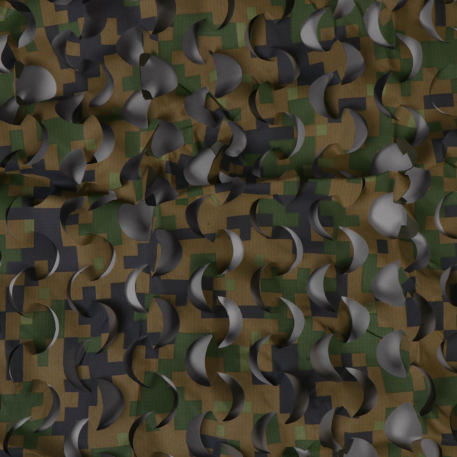 Сетка маскировочная, 2,2 × 1,5 м, зелёно-коричневая, «Лайт»