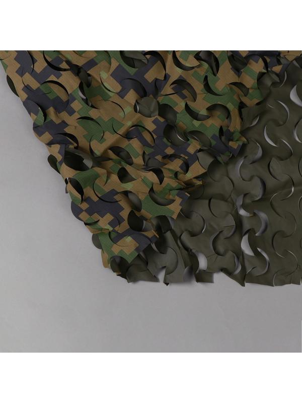 Сетка маскировочная, 2,2 × 1,5 м, зелёно-коричневая, «Лайт»