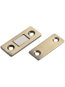 Магнитная защелка ТУНДРА, цвет бронза