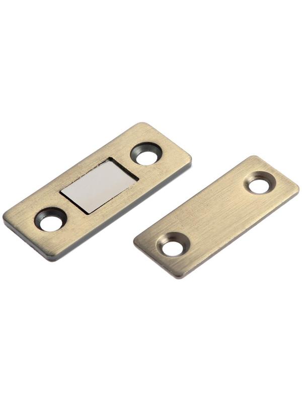 Магнитная защелка ТУНДРА, цвет бронза