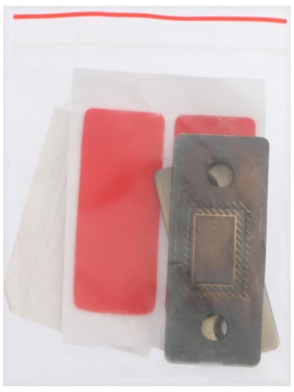 Магнитная защелка ТУНДРА, цвет бронза