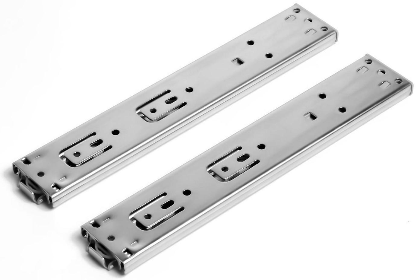 Шариковые направляющие ТУНДРА , система Push to Open 4512, L=250 мм, H=45 мм, 2 шт