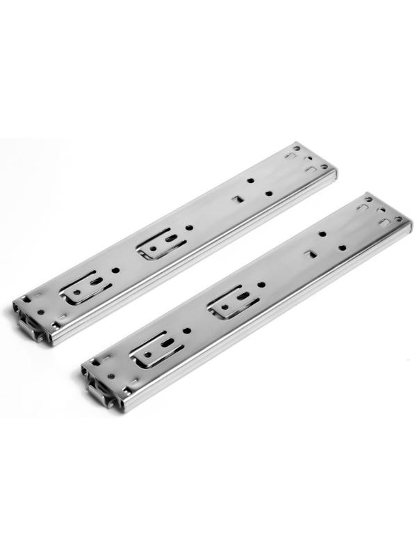 Шариковые направляющие ТУНДРА , система Push to Open 4512, L=250 мм, H=45 мм, 2 шт