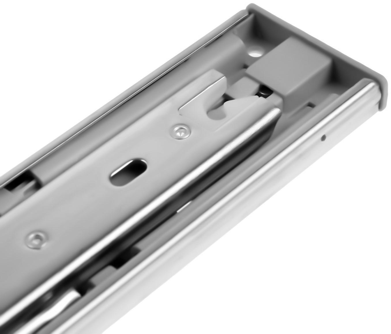 Шариковые направляющие ТУНДРА, система Push to Open 4512, L=300 мм, H=45 мм, 2 шт