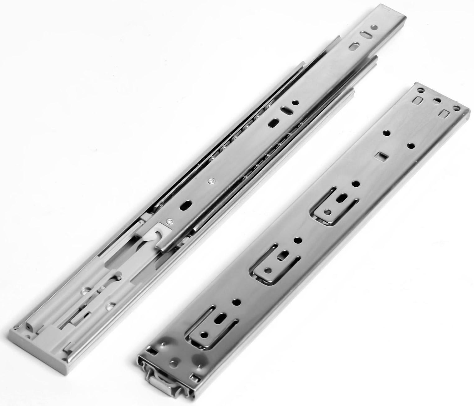 Шариковые направляющие ТУНДРА, система Push to Open 4512, L=300 мм, H=45 мм, 2 шт