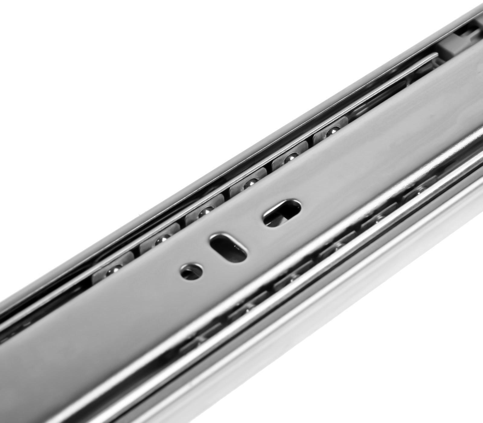 Шариковые направляющие ТУНДРА, система Push to Open 4512, L=300 мм, H=45 мм, 2 шт