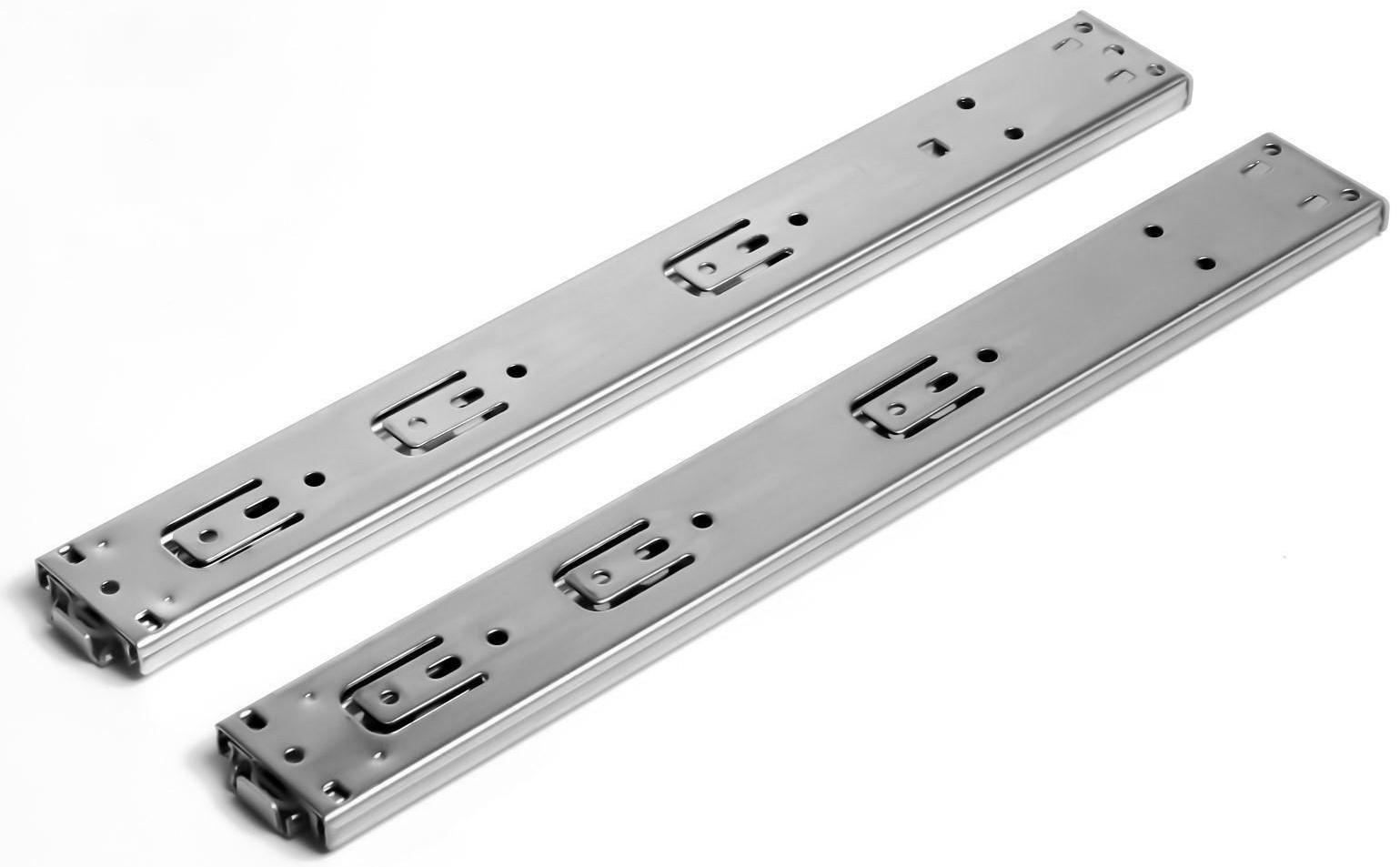 Шариковые направляющие ТУНДРА, система Push to Open 4512, L=350 мм, H=45 мм, 2 шт