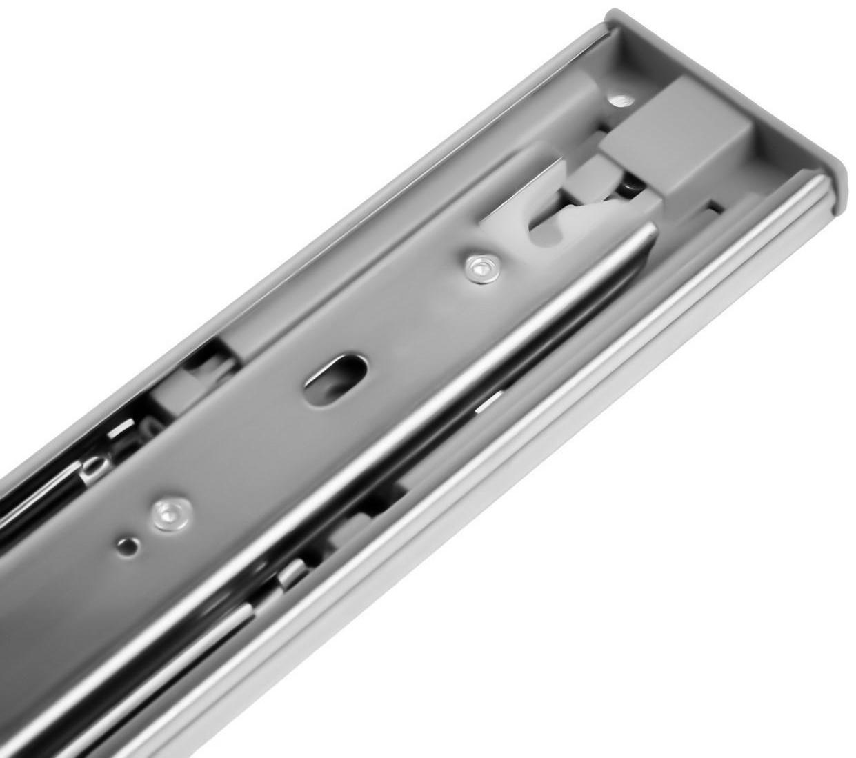 Шариковые направляющие ТУНДРА, система Push to Open 4512, L=350 мм, H=45 мм, 2 шт