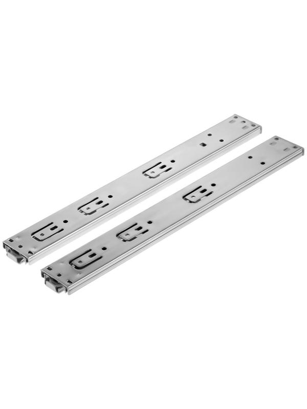 Шариковые направляющие ТУНДРА, система Push to Open 4512, L=350 мм, H=45 мм, 2 шт