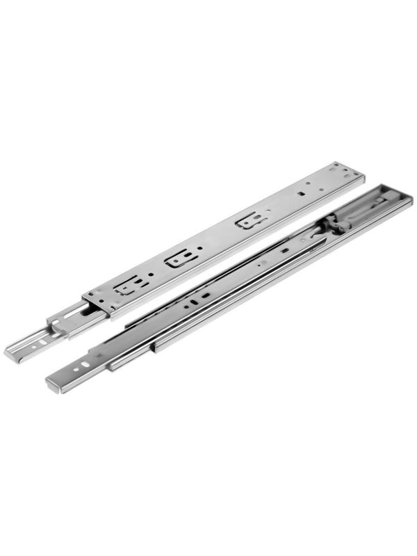 Шариковые направляющие ТУНДРА, система Push to Open 4512, L=350 мм, H=45 мм, 2 шт