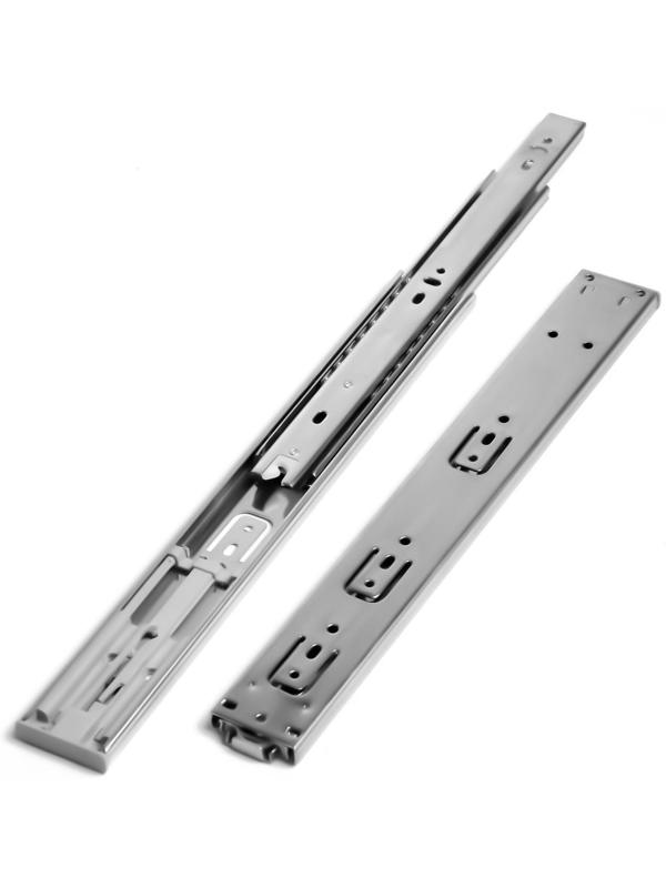 Шариковые направляющие ТУНДРА, система Push to Open 4512, L=350 мм, H=45 мм, 2 шт