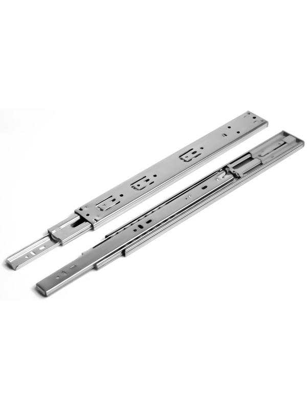Шариковые направляющие ТУНДРА, система Push to Open 4512, L=350 мм, H=45 мм, 2 шт