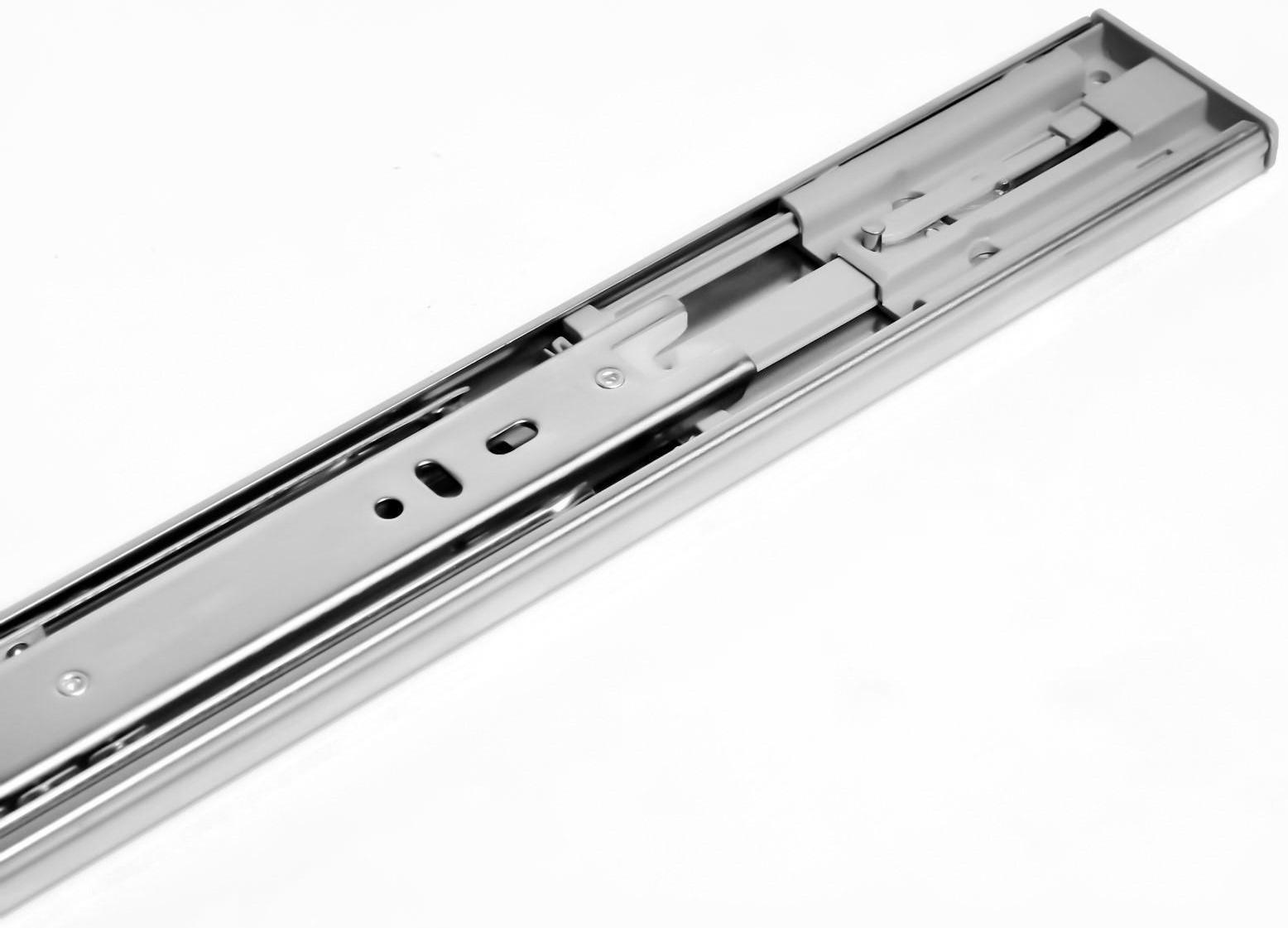 Шариковые направляющие ТУНДРА, система Push to Open 4512, L=400 мм, H=45 мм, 2 шт