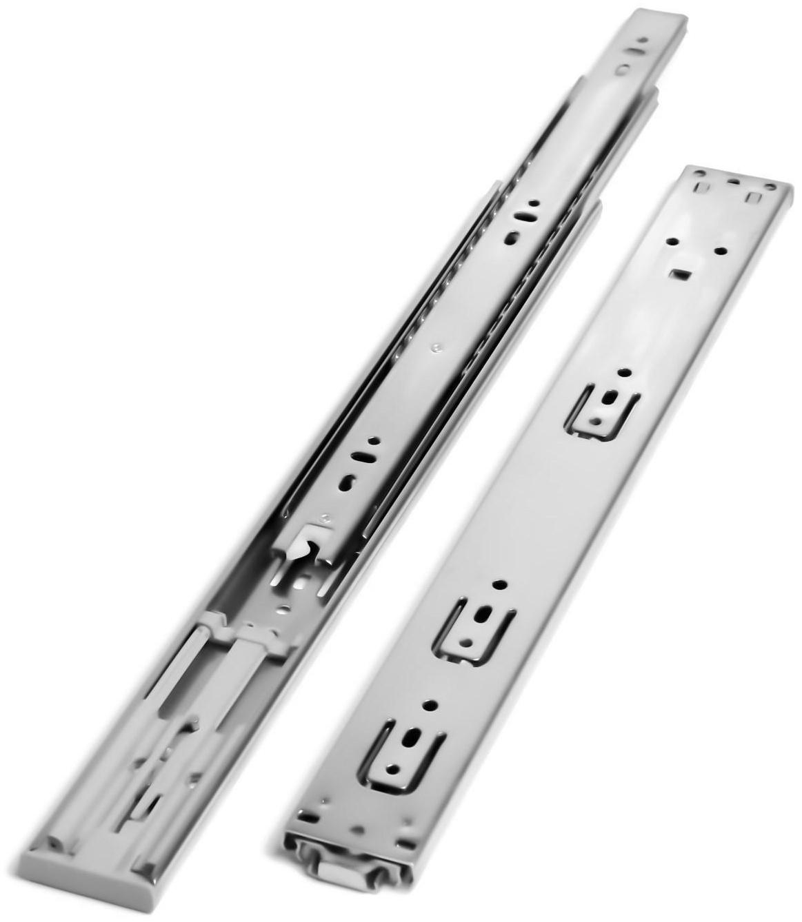 Шариковые направляющие ТУНДРА, система Push to Open 4512, L=400 мм, H=45 мм, 2 шт