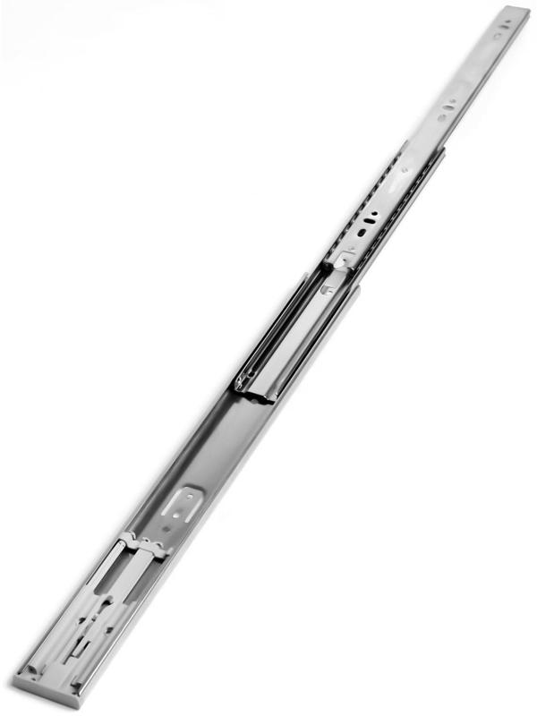 Шариковые направляющие ТУНДРА, система Push to Open 4512, L=400 мм, H=45 мм, 2 шт