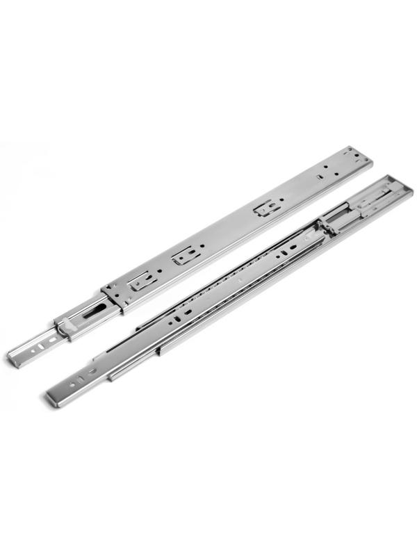 Шариковые направляющие ТУНДРА, система Push to Open 4512, L=400 мм, H=45 мм, 2 шт