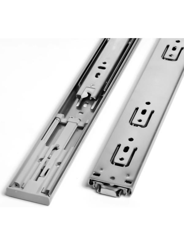 Шариковые направляющие ТУНДРА, система Push to Open 4512, L=400 мм, H=45 мм, 2 шт
