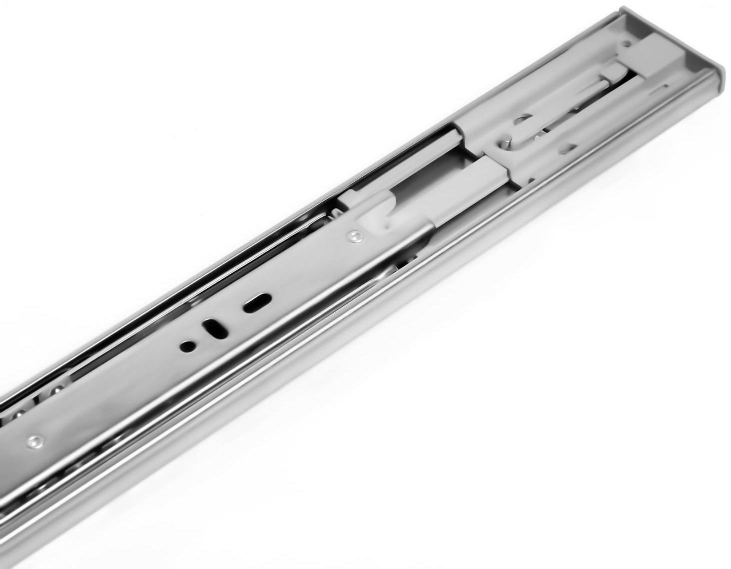 Шариковые направляющие ТУНДРА, система Push to Open 4512, L=450 мм, H=45 мм, 2 шт