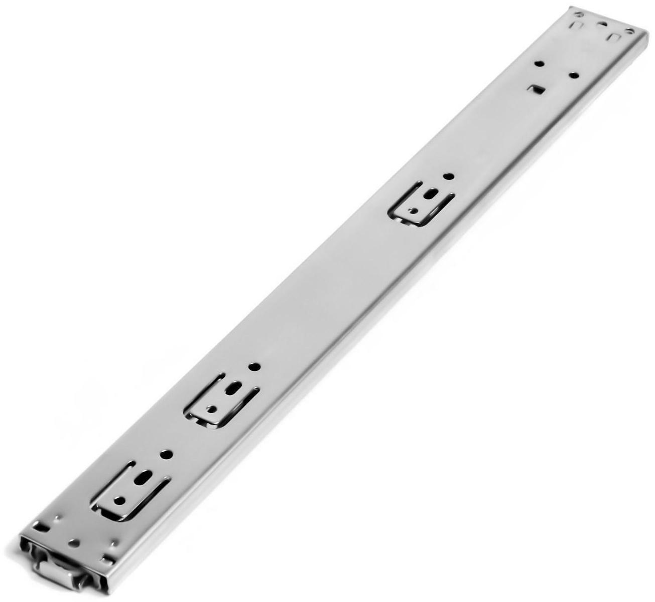 Шариковые направляющие ТУНДРА, система Push to Open 4512, L=450 мм, H=45 мм, 2 шт