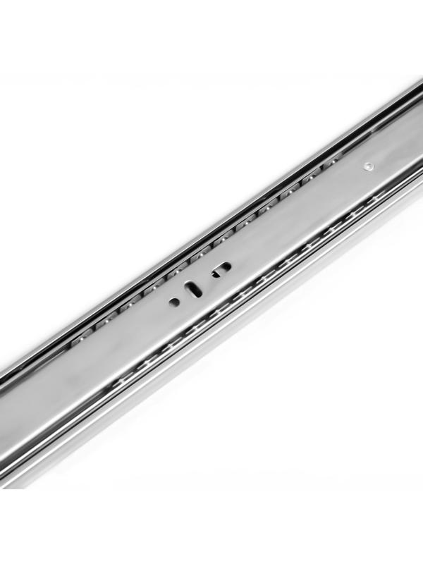 Шариковые направляющие ТУНДРА, система Push to Open 4512, L=450 мм, H=45 мм, 2 шт