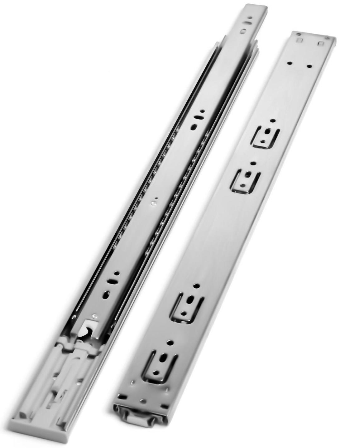 Шариковые направляющие ТУНДРА, система Push to Open 4512, L=500 мм, H=45 мм, 2 шт