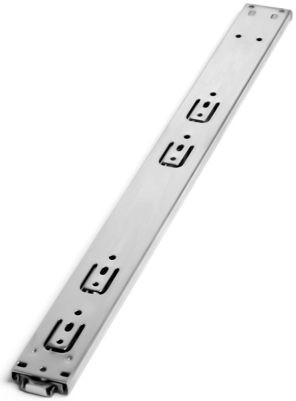 Шариковые направляющие ТУНДРА, система Push to Open 4512, L=500 мм, H=45 мм, 2 шт