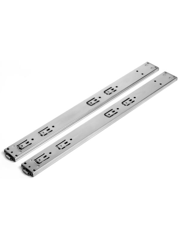 Шариковые направляющие ТУНДРА, система Push to Open 4512, L=500 мм, H=45 мм, 2 шт