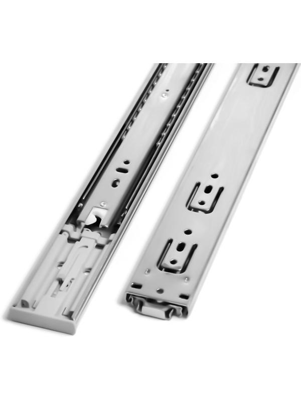 Шариковые направляющие ТУНДРА, система Push to Open 4512, L=500 мм, H=45 мм, 2 шт