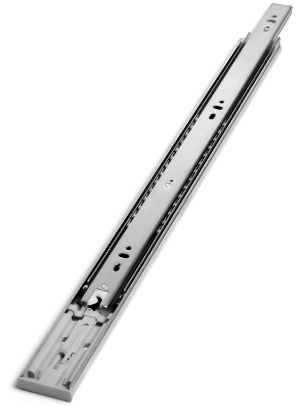 Шариковые направляющие ТУНДРА, система Push to Open 4512, L=500 мм, H=45 мм, 2 шт