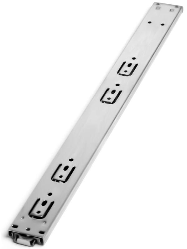 Шариковые направляющие ТУНДРА, система Push to Open 4512, L=500 мм, H=45 мм, 2 шт