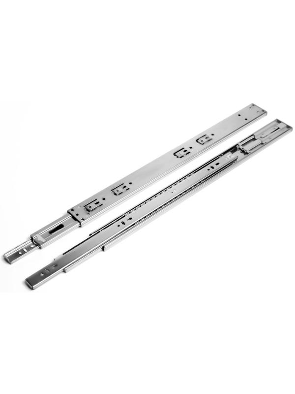 Шариковые направляющие ТУНДРА, система Push to Open 4512, L=500 мм, H=45 мм, 2 шт