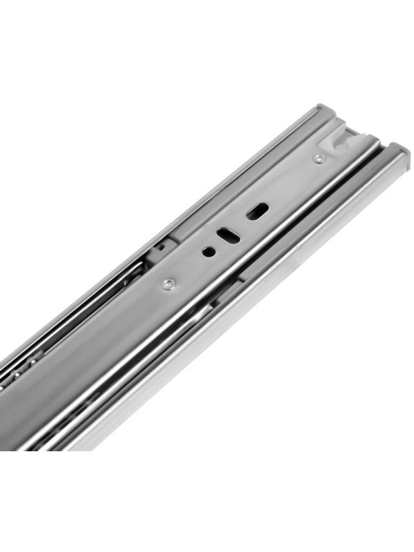 Шариковые направляющие ТУНДРА, с доводчиком 4510, L=400 мм. H=45 мм. 2 шт