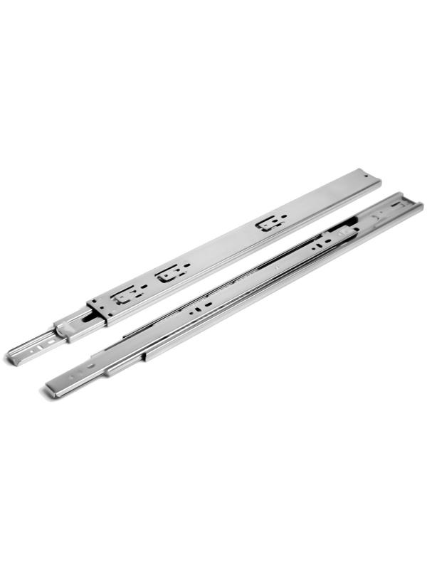 Шариковые направляющие ТУНДРА, с доводчиком 4510, L=450 мм. H=45 мм. 2 шт