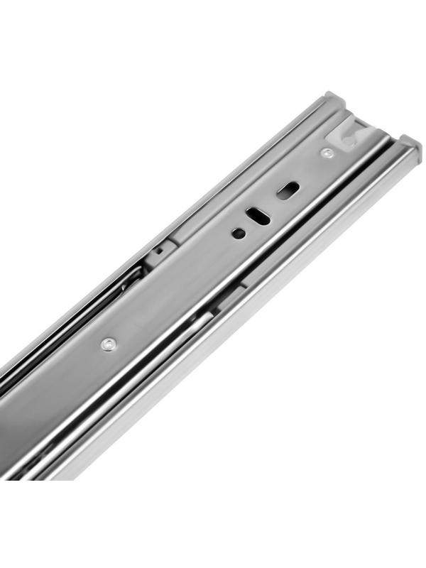 Шариковые направляющие ТУНДРА, с доводчиком 4510, L=450 мм. H=45 мм. 2 шт