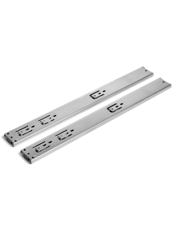 Шариковые направляющие ТУНДРА, с доводчиком 4510, L=450 мм. H=45 мм. 2 шт