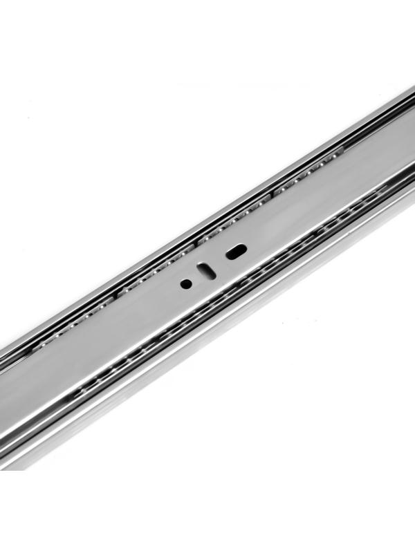 Шариковые направляющие ТУНДРА, с доводчиком 4510, L=450 мм. H=45 мм. 2 шт