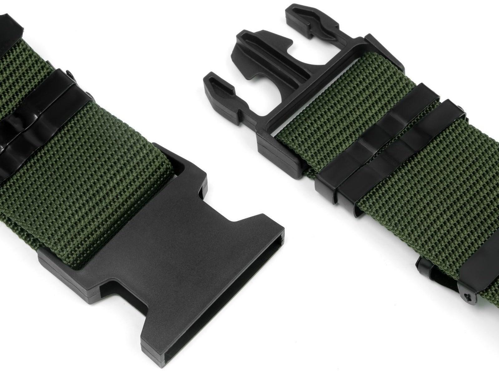 Ремень тактический, 125 см, ширина 5,3 см, пряжка пластик, хаки