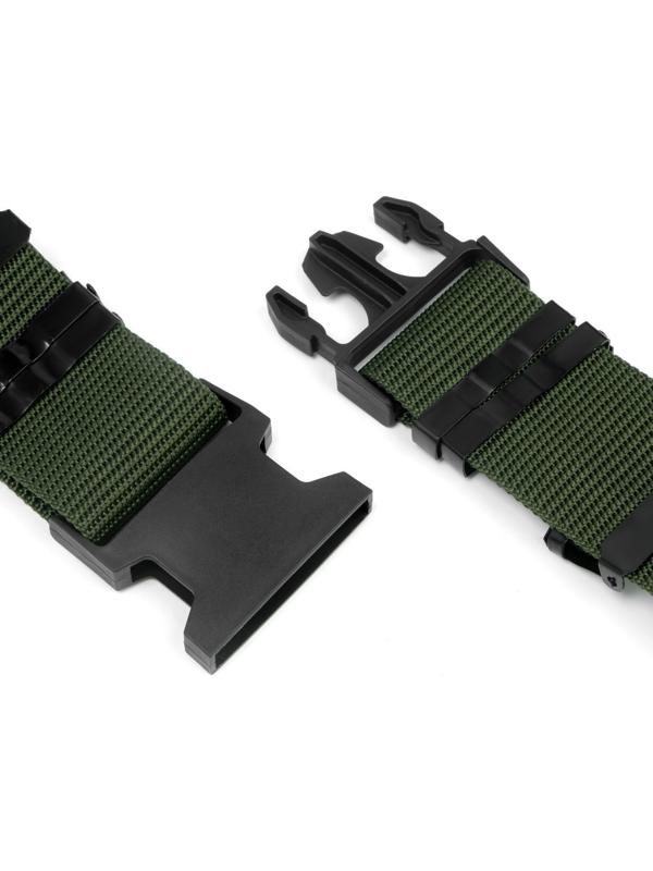 Ремень тактический, 125 см, ширина 5,3 см, пряжка пластик, хаки