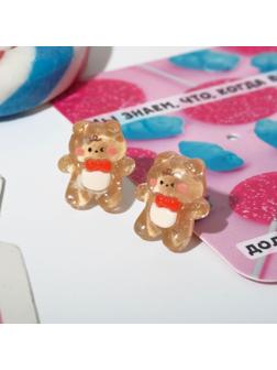 Серьги пластик 