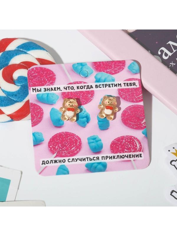 Серьги пластик 